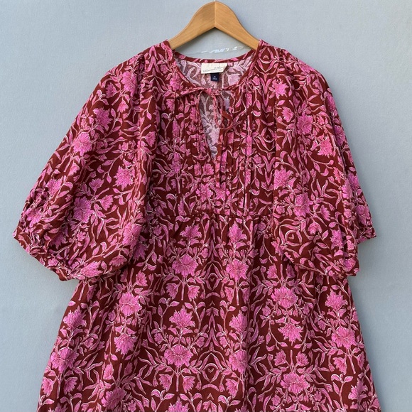 Universal Thread Floral Pink Dress - Picture 2 of 7